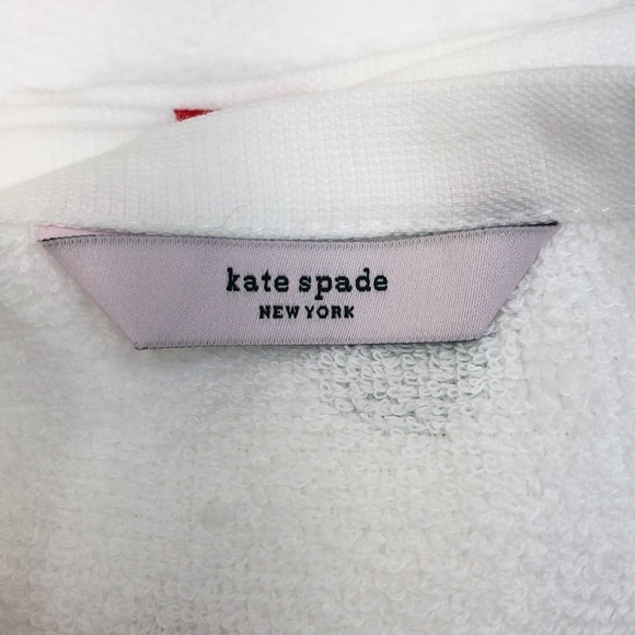 Kate Spade White with Red & Green Balls Towels - Picture 3 of 5